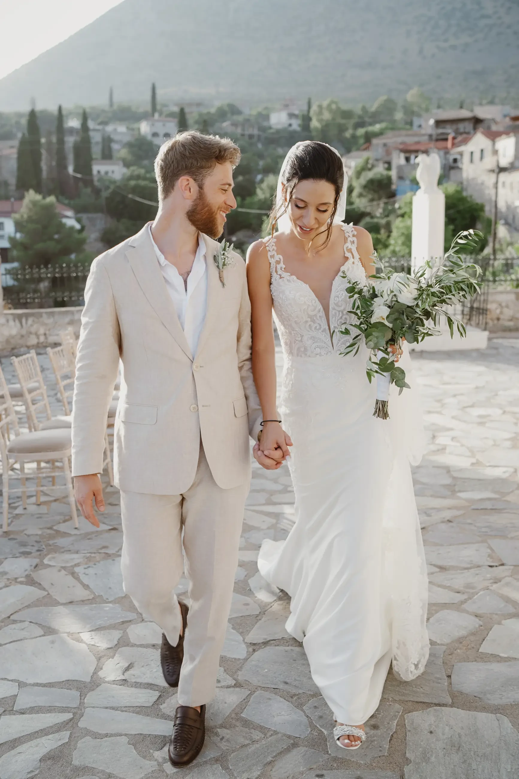 Real bride in zakaa couture dress